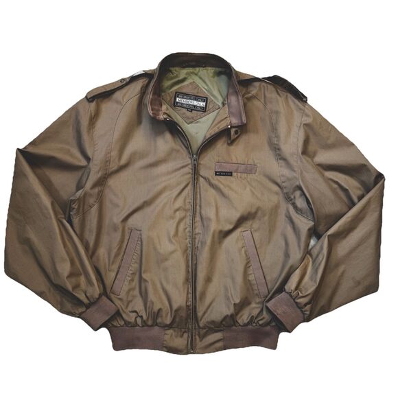 Vintage Other - Vintage Members Only Bomber Jacket - Taupe - 44L